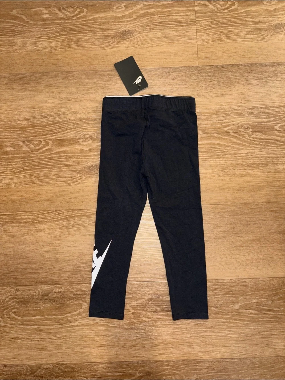 Nike Dri-FIT Leggings Girls 4T black Athletic Pants Toddler NWT